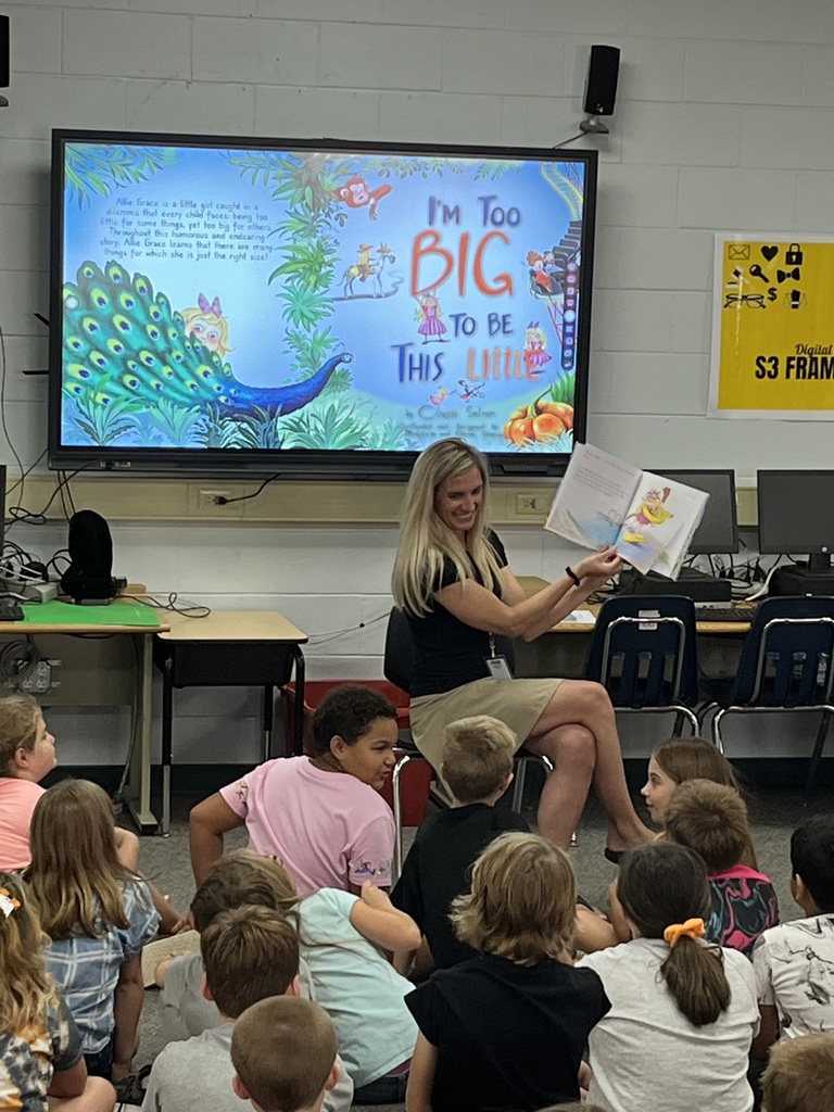 Salmon reading aloud